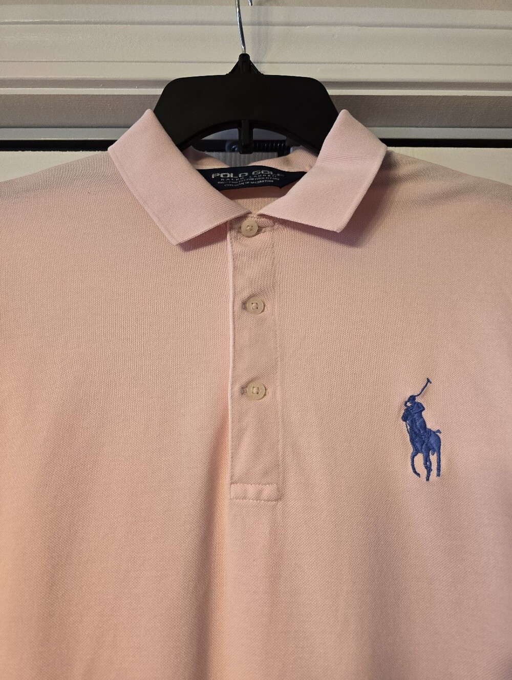 Polo Golf Ralph Lauren Men’s Cotton Light Pink Short Sleeve Size M